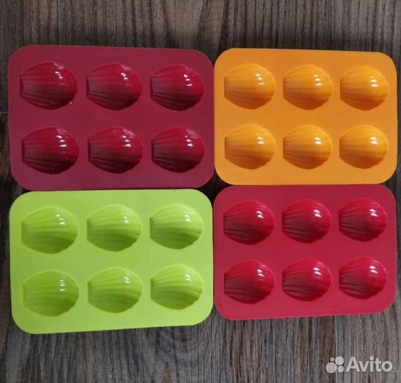 Силиконовые формы для кекса,вафель,мадленок,суфле