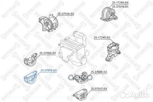 Подушка двс передняя правая Honda Civic all dohc