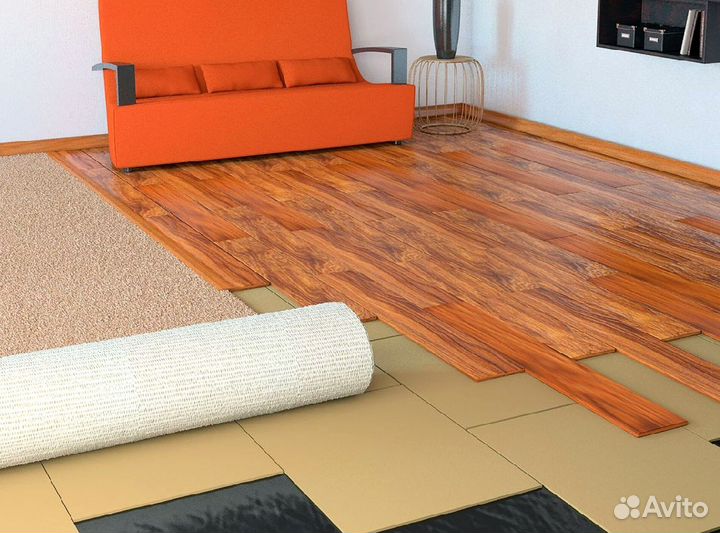 Подложка для теплого пола 12 мм