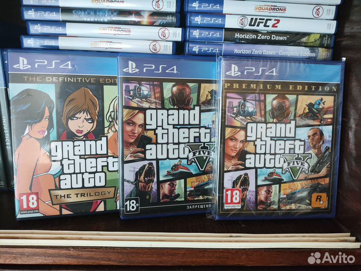 Игры Серии GTA/ Grand Theft Auto На PS4