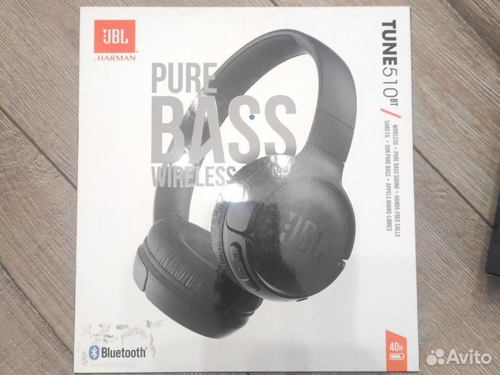 Беспроводные наушники jbl tune 510bt