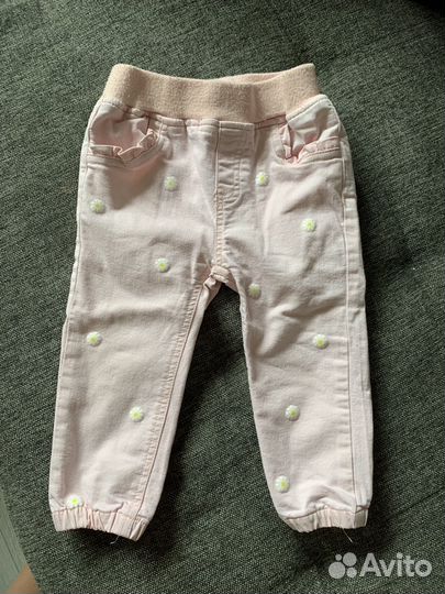 Джинсы для девочки 80
