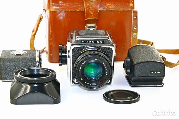 Киев-88 средний формат зеркальный фотоаппарат СССР