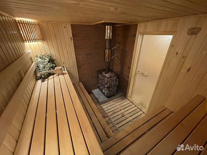 Баня на дровах