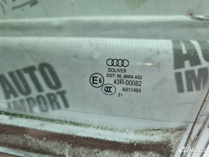 Стекло двери переднее левое Audi Q3 8U cpsa 2013