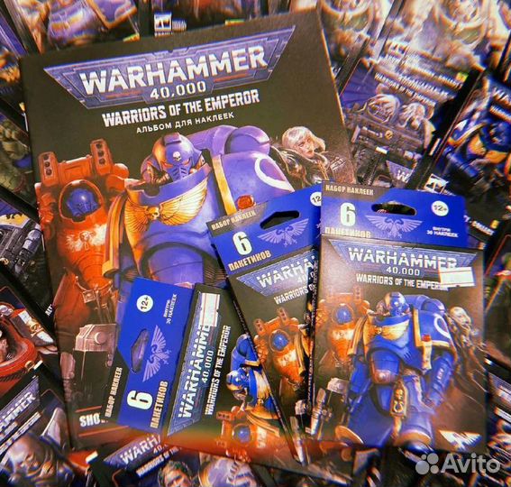 Наклейки panini Warhammer 40,000