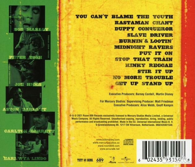 Bob Marley - The Capitol Session '73 (1 CD)