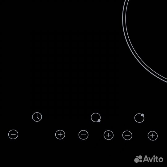 Электрическая варочная панель Hyundai HHE 6450 BG Новая