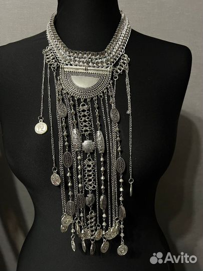 Ожерелье богемное,в этническом стиле.Прокат