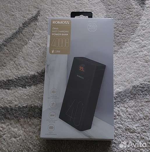 Power bank Romoss 40000nah