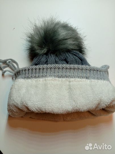 Зимняя шапка для мальчика 50 52