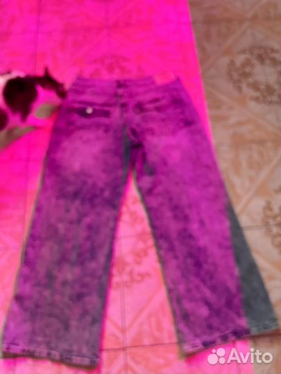 Джинсы true religion широкие