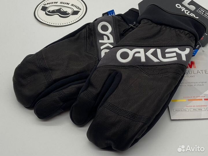 Варежки крабы Oakley Factory (р-р M; L; XL) кожа