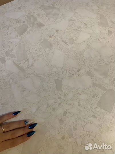 Кухня Хозяюшка 1,5 м Магнолия / Деним