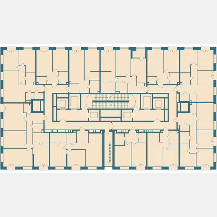 2-к. квартира, 65,9 м², 3/33 эт.
