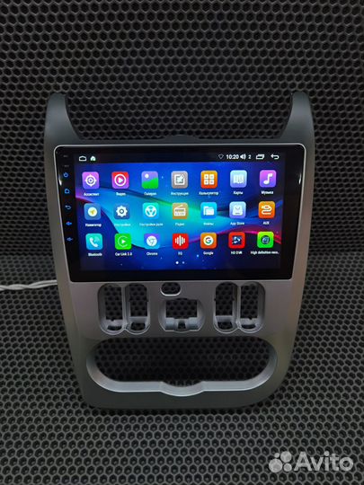 Магнитола Largus Logan Android IPS экран Новая