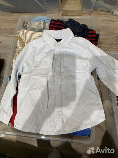 Рубашка для мальчика 86 92