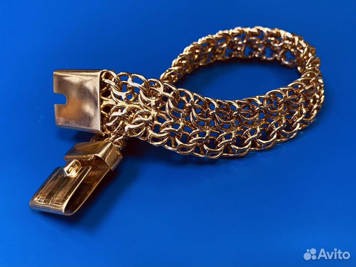 Золотой Браслет Бисмарк 56,5 гр