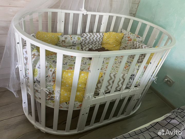 Детская кроватка трансформер