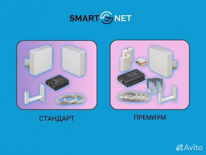 Усиление сотовой связи для дачи / офиса / магазина