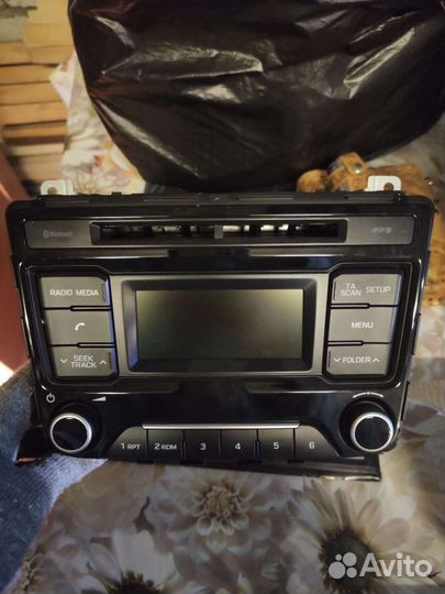 Штатная магнитола на hyundai creta