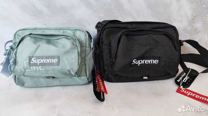 Сумка Supreme shoulder bag ss19 черная