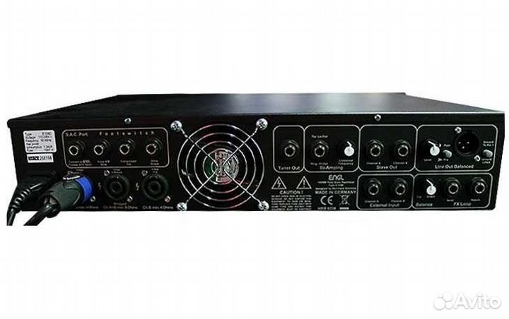 Басовый усилитель engl E1060 bass rackhead