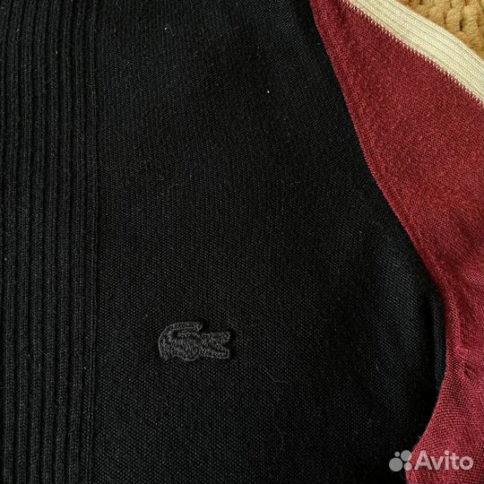 Винтажный свитер lacoste оригинал