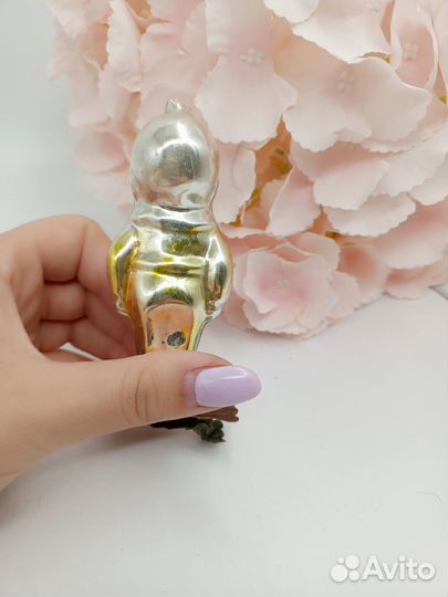 Елочная игрушка редкая Космонавт СССР (нчк)