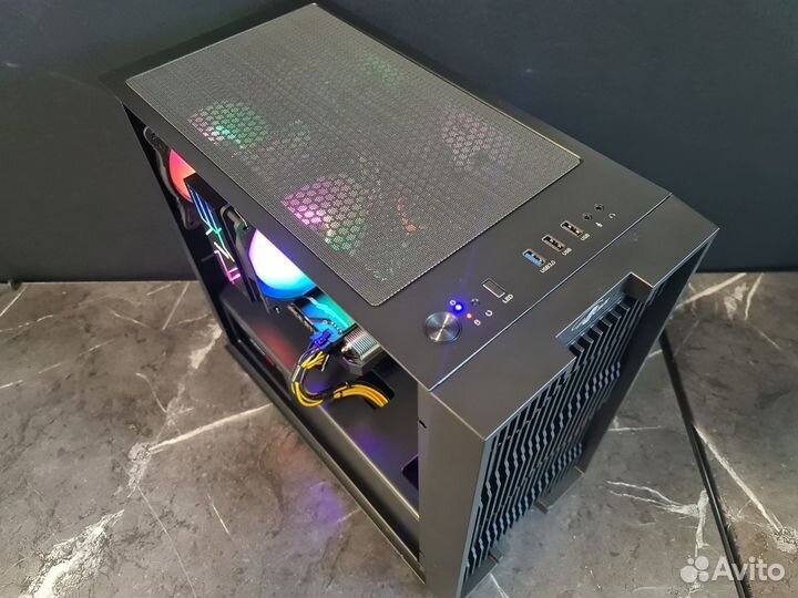 Игровой пк Core i3 13100F, RAM 32GB, RTX, Redmi 16