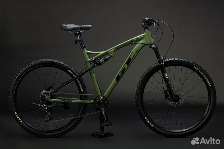 Спортивный горный велосипед gт513 Двухподвес