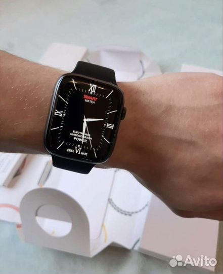 Часы apple watch 7 (siri, нет рамок)