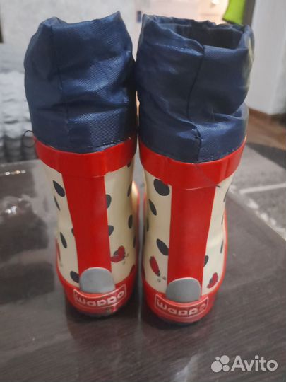 Резиновые сапоги детские 23 размер