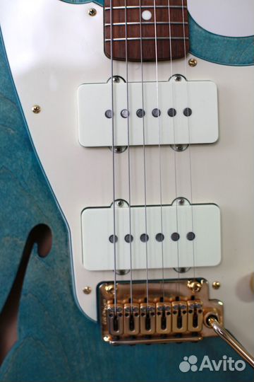 Гитара Jazzmaster + Jaguar с пьезо LR Baggs