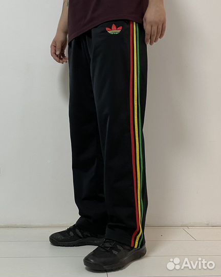 Adidas rasta best sale track pants