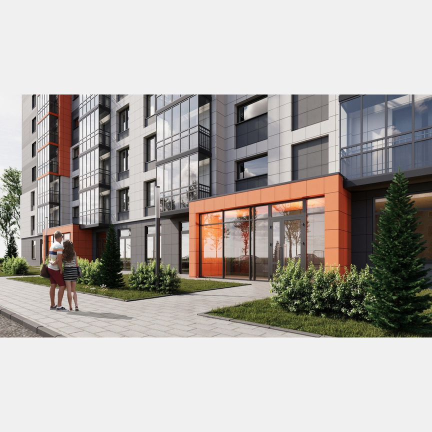 2-к. квартира, 60,7 м², 3/9 эт.