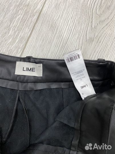 Кожаные брюки lime xs