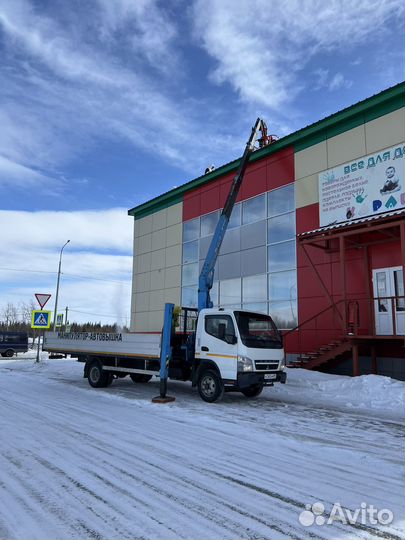 Аренда и услуги манипулятора, стрела 3 т, 14 м, борт 5 т, 6 м