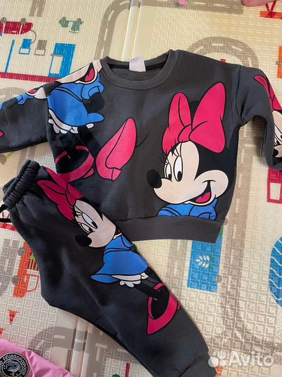 Теплый Костюм на девочку 86 см