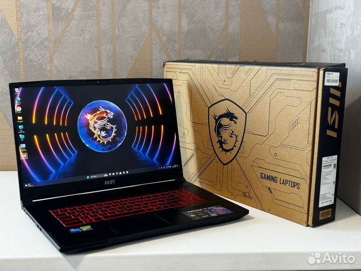 Как Новый MSi Katana 17 i5-12450H RTX3050 Игровой