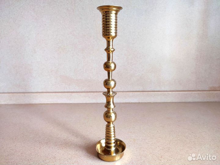 Подсвечник латунь СССР
