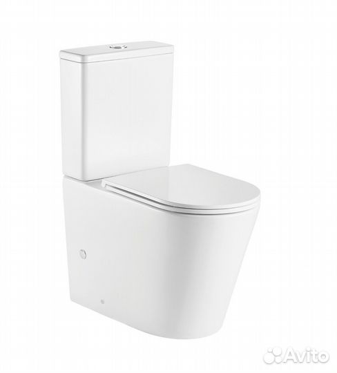 Унитаз моноблок удлиненная длина чаши