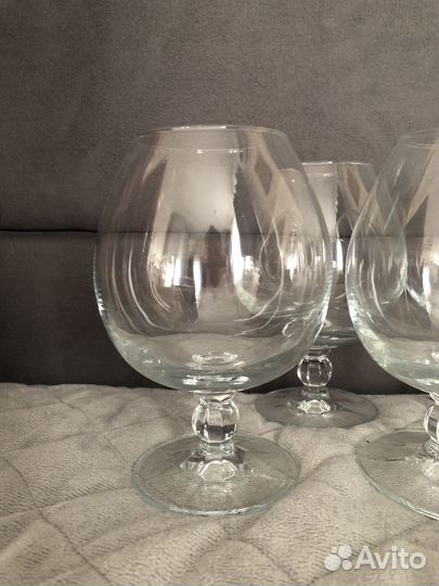 Коньячные бокалы, 6 шт., большие - 500 мл