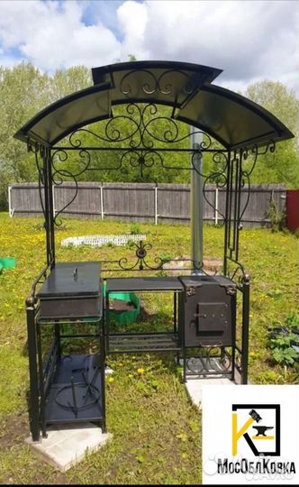 Мангал кованый