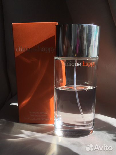 Clinique happy духи 100ml (половина флакона)