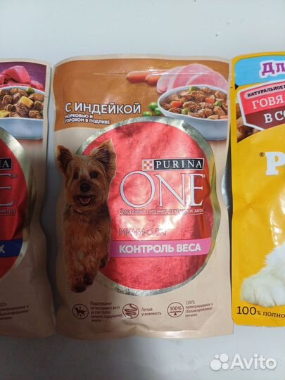 Влажный корм для собак purina one