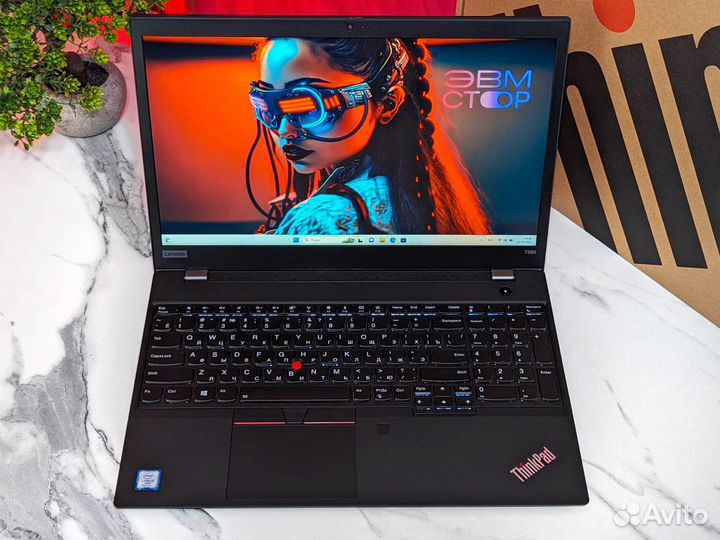 С гарантией Lenovo T590 i5-8365U 16GB 512SSD IPS