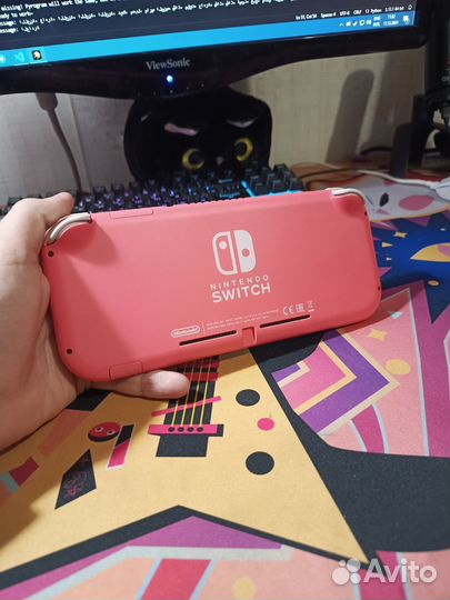 Портативная игровая приставка nintendo switch lite