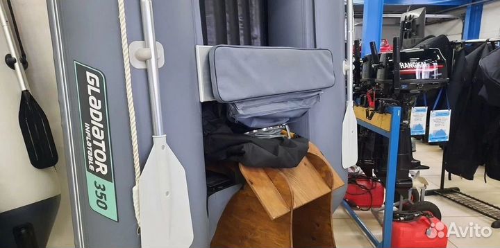 Лодка пвх Gladiator(Гладиатор) E350 PRO б/у