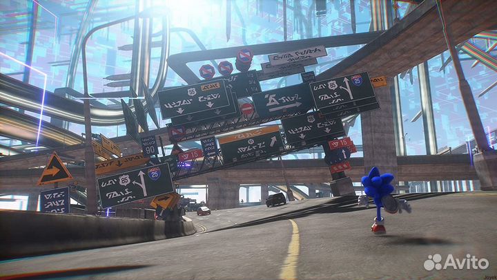 Sony PS4/PS5 диск Sonic Frontiers, новый,запечатан